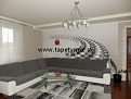 Vliesova fototapeta 3D na stene v interiéri