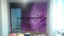 Fototapeta vinylová na míru. Fotku nám zaslala pani Lada z Kyjova. Ďakujeme
