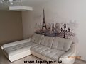 Fototapeta Paríž vytvorila atraktívny interiér