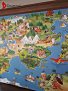Realizácia - Detská tapeta mapa
