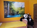 Vinylová fototapeta v detskej izbe - Vodopád. Fotku nám zaslala pani Darinka z Považskej Bystrice. Ďakujeme.
