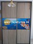Vstavaná skriňa - Samolepiaca fototapeta