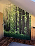 vliesová tapeta les, rozmer 220x265cm, kód 10109