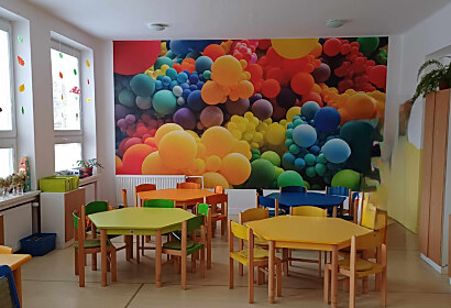 škôlka - vinylová, rozmer 450x250cm