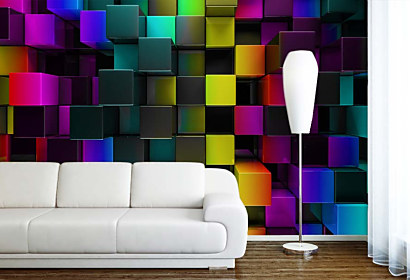 3D tapeta Multicolor 29333