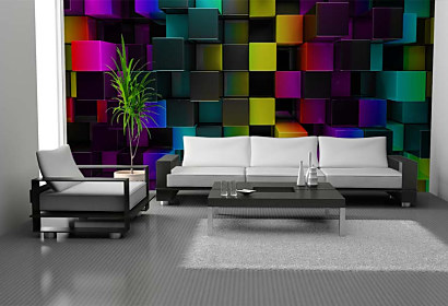 3D tapeta Multicolor 29333