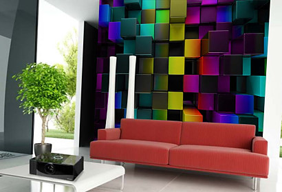 3D tapeta Multicolor 29333