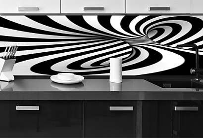 Abstraktná 3d špirála - Fototapeta 6888