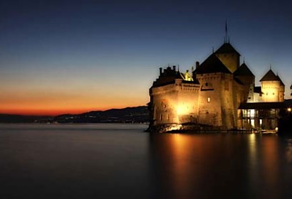 tapeta so zámkom chillon