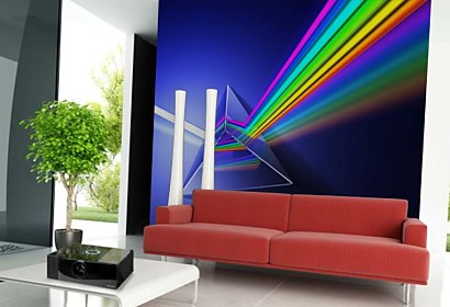 Fototapeta 3D pyramid illusion 24143