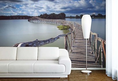 Fototapeta Drevený most Thajsko 24791