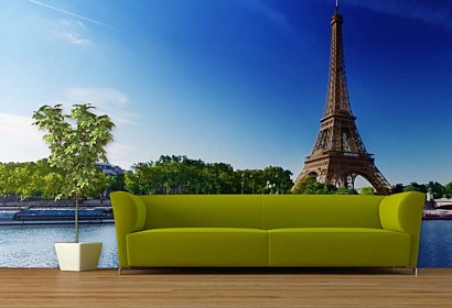Fototapeta Eiffel tower a Seina 24721