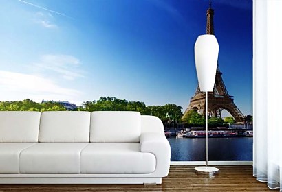 Fototapeta Eiffel tower a Seina 24721