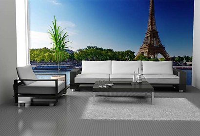 Fototapeta Eiffel tower a Seina 24721