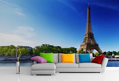 Fototapeta Eiffel tower a Seina 24721