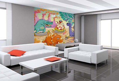 Fototapeta Happy Dinosaur Illustration 24234