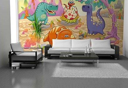 Fototapeta Happy Dinosaur Illustration 24234