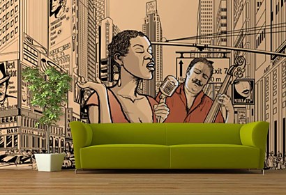 Fototapeta Jazz Music background 24366