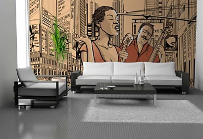 Fototapeta Jazz Music background 24366