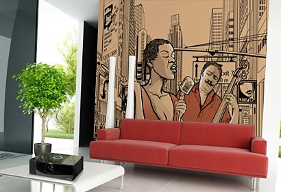 Fototapeta Jazz Music background 24366