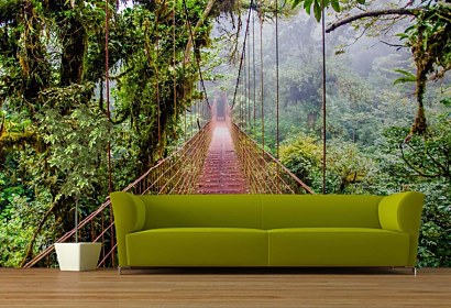 Fototapeta Jungle bridge 24828
