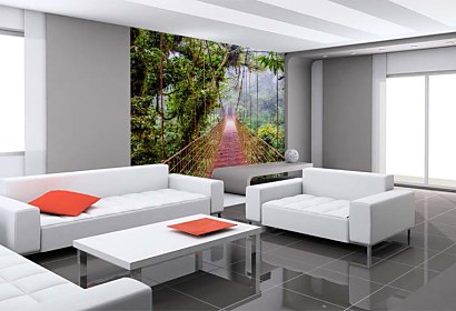 Fototapeta Jungle bridge 24828