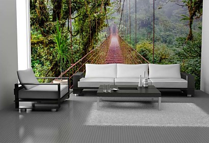 Fototapeta Jungle bridge 24828