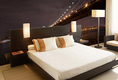 Fototapeta Manhattan bridge night 24702