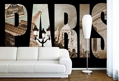 Fototapeta Nápis Paris 24850