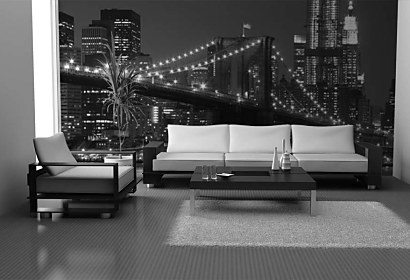 Fototapeta New York Black and White 24116