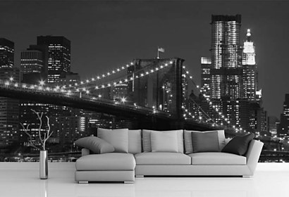 Fototapeta New York Black and White 24116