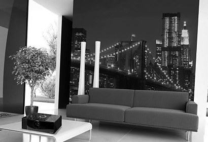Fototapeta New York Black and White 24116
