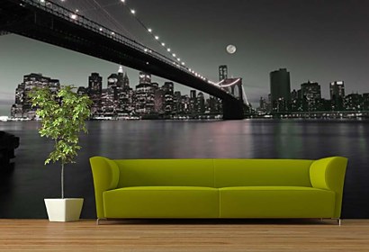 Fototapeta New York Brooklyn Bridge view 24145