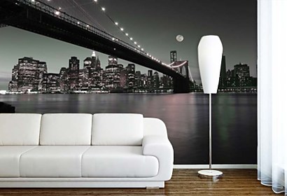 Fototapeta New York Brooklyn Bridge view 24145