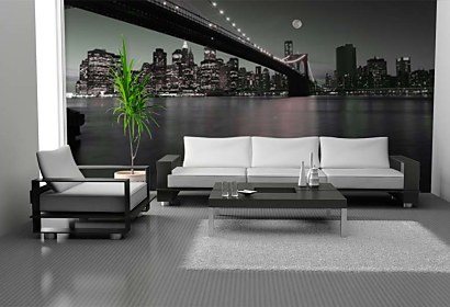 Fototapeta New York Brooklyn Bridge view 24145