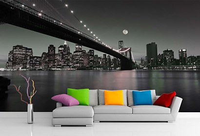 Fototapeta New York Brooklyn Bridge view 24145