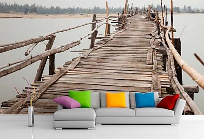Fototapeta Old Wooden Bridge 24764