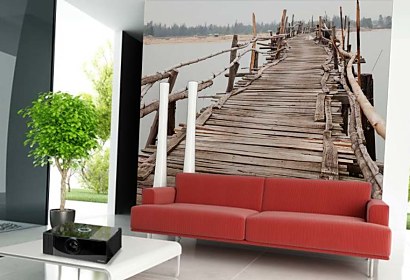 Fototapeta Old Wooden Bridge 24764