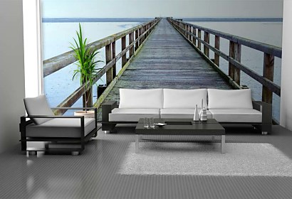 Fototapeta Sea bridge and sky 24819