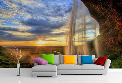 Fototapeta Seljalandsfoss waterfall Iceland 24726