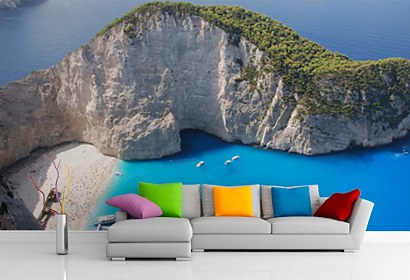 Fototapeta Zakynthos Grécko, Navagio pláž 24082