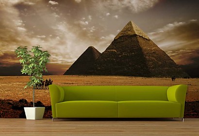 fototapeta na stenu - pyramídy