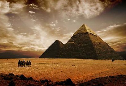 pyramídy - samolepiace tapety