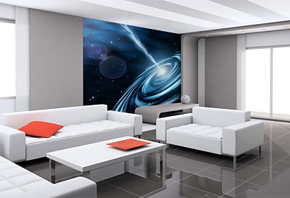 fototapeta - galaxia a galaktický vír
