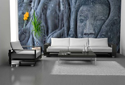 Fototapeta Buddha v koreňoch stromu 3271