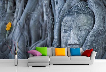 Fototapeta Buddha v koreňoch stromu 3271