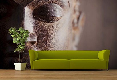 fototapeta na stenu - face of buddha
