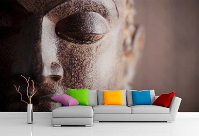 fototapeta do spálne - face of buddha