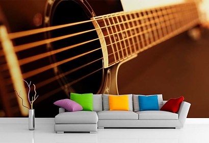 fototapeta guitar na stenu