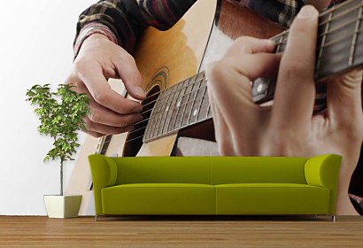 Fototapety Hudba - Gitarista 49